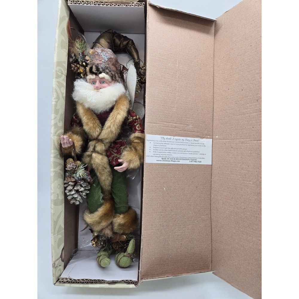Mark Roberts Alpine Fairy Medium 51-92376 Christmas Fairy Figure In Box